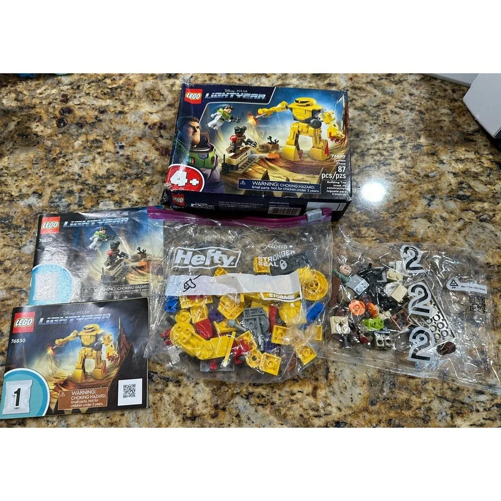 LEGO Disney and Pixar Lightyear Zyclops Chase 76830 Damaged Box PREOWNED - Picture 2 of 5